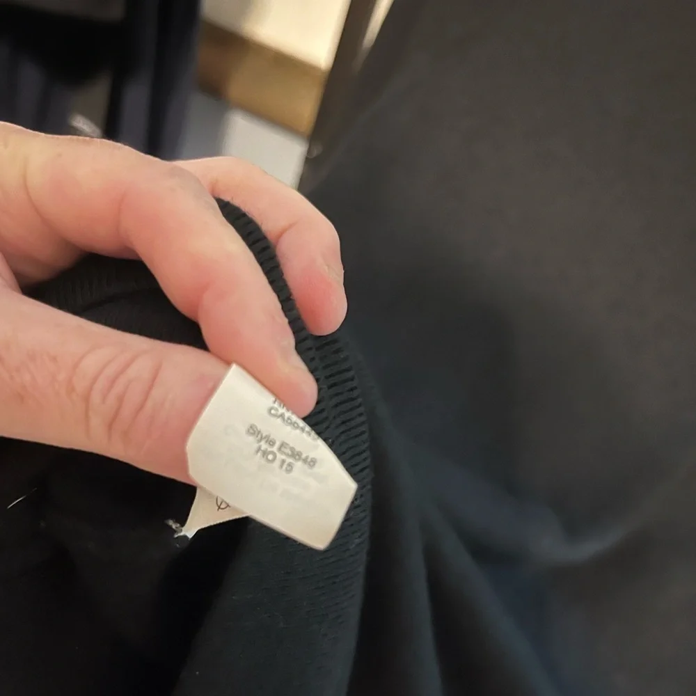 J. Crew Black Midi Dress